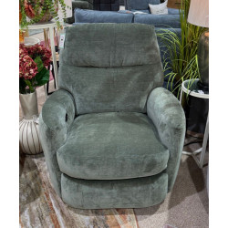 Cairns Electric Swivel Recliner Green